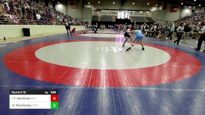 130 lbs Round Of 16 - Tristan Hembree, Social Circle USA Takedown vs Cane Smolarsky, Georgia