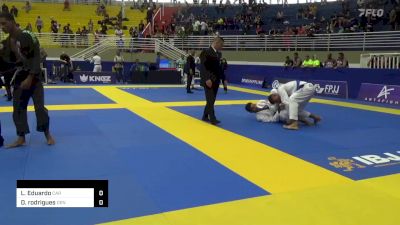 Luiz Eduardo vs David Rodrigues 2023 Brasileiro Jiu-Jitsu IBJJF