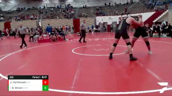 285 lbs Cons. Round 6 - Brody Brown, Penn vs James Hartleroad, Dekalb County WC