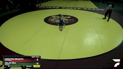 45 lbs Cons. Round 1 - Leighton Drahota, Flat Earth vs Nolan Sell, Waseca