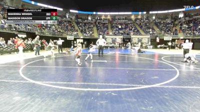 45 lbs Quarterfinal - Makenna Wensel, Union vs Madison Dragon, Upper Dublin