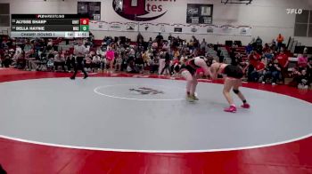 140 lbs Champ. Round 1 - Alysse Sharp, Uintah vs Bella Haynie, Wasatch