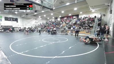 165 lbs Champ. Round 1 - Luke Chavez, Rosemead vs Santino Cannone, Xavier Prep