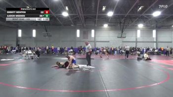133 lbs Cons. Round 2 - Emmitt Newton, Coe vs Aaron Meenen, Wisconsin-Platteville