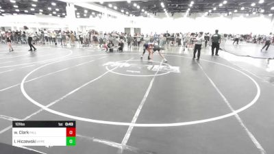 101 lbs Consolation - Willow Clark, Falls Academy vs Izabelle Hiczewski, Hyperbolic WC