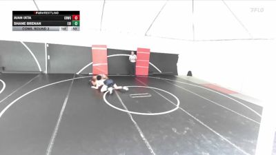 150 lbs Cons. Round 2 - Shane Brenan, Edison vs Juan Ixta, Church Boyz Wrestling Club