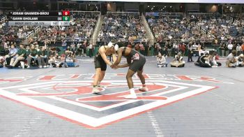 3A 175 lbs Semifinal - Joram Gnamien-Brou, Walkertown High School vs Gavin Gholami, Lincolnton High School