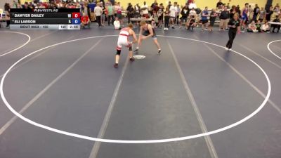 190 lbs Cons. Semis - Sawyer Dailey, WI vs Eli Larson, IL