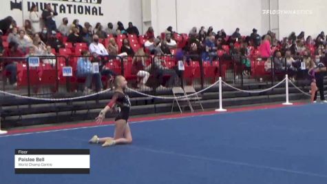 Paislee Bell - Floor, World Champ Centre - 2021 Region 3 Women's Championships