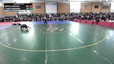 114 lbs Consi Of 8 #1 - MaKayla Santiago, Conard vs Casey Pietroniro, Plymouth