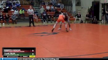 125 lbs 5th Place Match - Tyler Fields, Colby Community College vs Roberto Camacho, Neosho County Community College