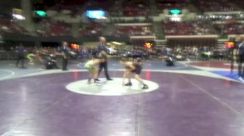 106 lbs Cons. Round 2 - Xavier Wilson, North Montana Wrestling Club vs Landyn Hulteng, ROUNDUP WRESTLING CLUB