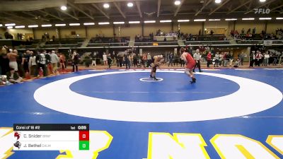 190 lbs Consi Of 16 #2 - Cole Snider, Branford vs Jose Bethel, Chelmsford