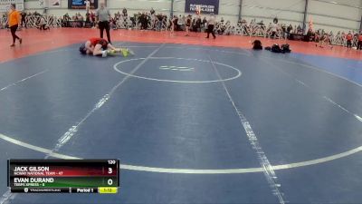 120 lbs Rd# 5- 3:45pm Friday Final Pool - Evan Durand, Terps Xpress vs Jack Gilson, NCWAY National Team