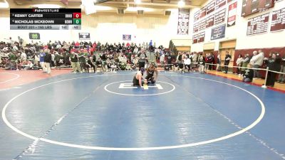 165 lbs Consi Of 8 #2 - Kenny Carter, Daniel Hand vs Nicholas McKeown, Notre Dame-West Haven