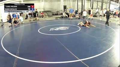 100 lbs 3rd Place Match - Carl Fielden, The Fort Hammers Wrestling vs Dario DiFalco, The Wrestling Academy