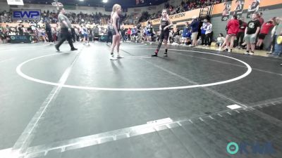 70/80 lbs Rr Rnd 2 - Abigail Whipple, F-5 Grappling vs Paisleigh Carpenter, Midwest City Bombers Youth Wrestling Club