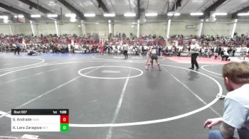 101 lbs Round Of 16 - Sakura Andrade, Tucson Pride WC vs Alisson Lara Zaragoza, No Team