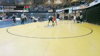 285 lbs Champ. Round 2 - Parker Glaze, Ouachita Baptist vs De`Leon Freeman, Newman