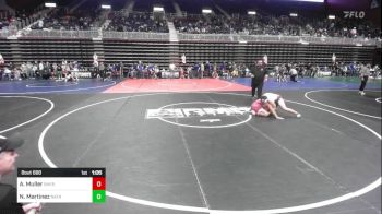 190 lbs Rr Rnd 2 - Ayden Muller, Sheridan WC vs Nicholas Martinez, Natrona Colts