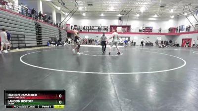 184 lbs Cons. Round 2 - Landon Ristoff, Salem vs Hayden Ramaeker, Jamestown (N.D.)