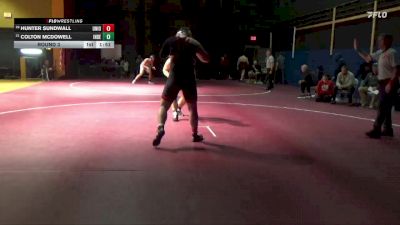 215 lbs Round 3 - Colton McDowell, Independence vs Hunter Sundwall, Union, LaPorte City