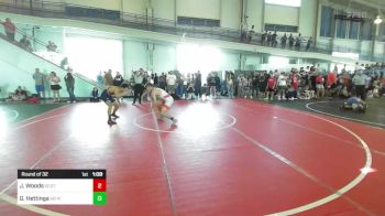 132 lbs Round Of 32 - Jonathan Woods, Scotsmen WC vs Griffin Hettinga, AB Miller