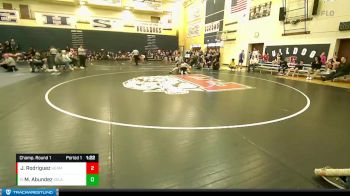 132 lbs Champ. Round 1 - Memo Abundez, Selah vs Jaysen Rodriguez, Hermiston