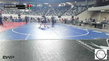 108 lbs Consi Of 8 #1 - Sinclair Reece, Broken Arrow Girls Junior High vs Khyla Rumbaugh, Tecumseh