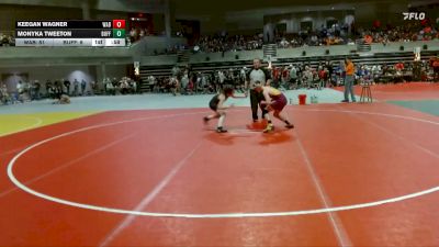 115 lbs Semis & 1st Wrestleback (8 Team) - Keegan Wagner, Wabasso vs Monyka Tweeton, Buffalo