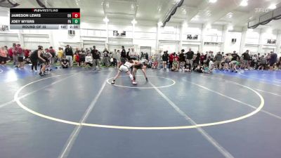 S-80 lbs Round Of 32 - Jameson Lewis, OH vs Joey Myers, PA