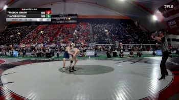 6A 106 lbs Cons. Round 2 - Rigdon Green, Madison vs Jacob Ostoja, Meridian