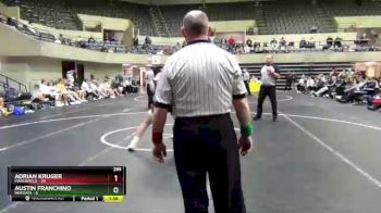 285 lbs Quarterfinals (8 Team) - Austin Franchino, Wayzata vs Adrian Kruger, Marshfield