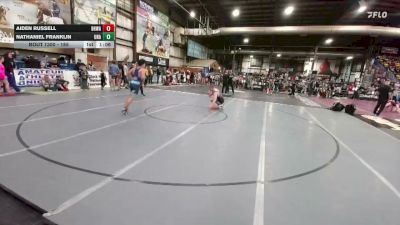185 lbs Round 3 - Aiden Russell, Black Hills Wrestling Academy vs Nathaniel Franklin, Unattached