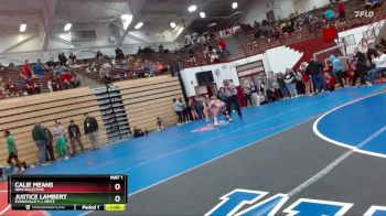 115 lbs 3rd Place Match - Calie Means, New Palestine vs Justice Lambert, Evansville F.j. Reitz