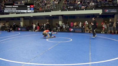 93 lbs Champ. Rd Of 16 - Ezekiel Bonar, MWC Wrestling Academy vs Kayson Jones, Arizona