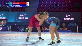 59 kg 1/4 Final - Bilyana Dudova, Bulgaria vs Sara Lindborg, Sweden