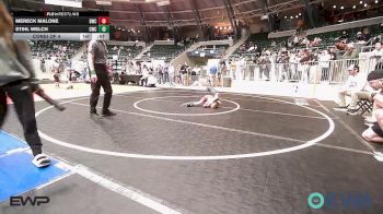 46 lbs Consi Of 4 - Mereck Malone, Bartlesville Wrestling Club vs Stihl Welch, Claremore Wrestling Club