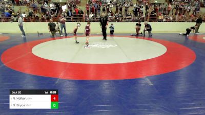 49 lbs Round Of 16 - Noah Holley, John Wayne Corcoran Wrestling Association vs Nash Bryce, South Georgia Athletic Club