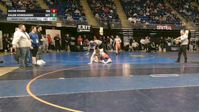 145 lbs Round Of 16 - Jacob Evans, Tyrone Christian vs Kaleb Komisarski, Wattsburg