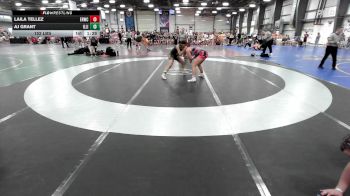 152 lbs Rr Rnd 1 - Laila Tellez, East Rowan Wrestling Club vs AJ Grant, Illinois Cornstars