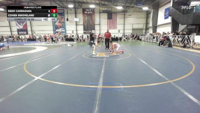 113 lbs Consi Of 32 #2 - Enzo Carrazana, FL vs Cohen Swoveland, ME