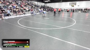 144 lbs Cons. Round 2 - Landon Morella, Green Bay Preble vs Ethan Suennen, Peshtigo