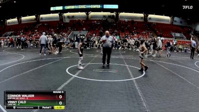 56 lbs Round 5 (8 Team) - Connor Walker, Empyre WC Gold vs Vinny Calo, Lake WC