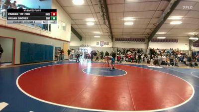 126 lbs Champ. Round 1 - Parker `pk` Fox, Natrona County vs Urijah Grover, Sheridan