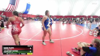 190 lbs Round 3 (6 Team) - Sophia Jones, Team Gold vs Alisha Berg, Team Yellow