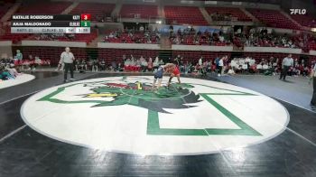 100 lbs Round 5 - 1st, 3rd, 5th, And 7th - Natalie Roberson, Katy vs Julia Maldonado, Houston Clear Lake