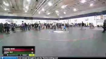 113 lbs Champ. Round 1 - Kaiden Rose, Sandpoint vs Wesly Ely, Selah