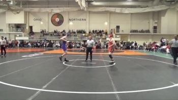 184 lbs Cons. Semi - Blaine Chrisman, Mount Union vs Ajay Locke, Ohio Northern