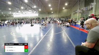 87 lbs Cons. Round 3 - Andrew Hanks, Ridgeline vs Thatcher Purser, Sanderson Wrestling Academy